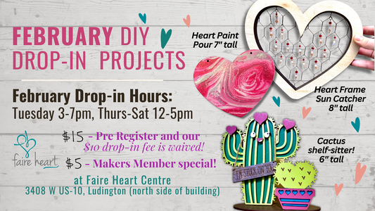 February Featured Drop-In Projects