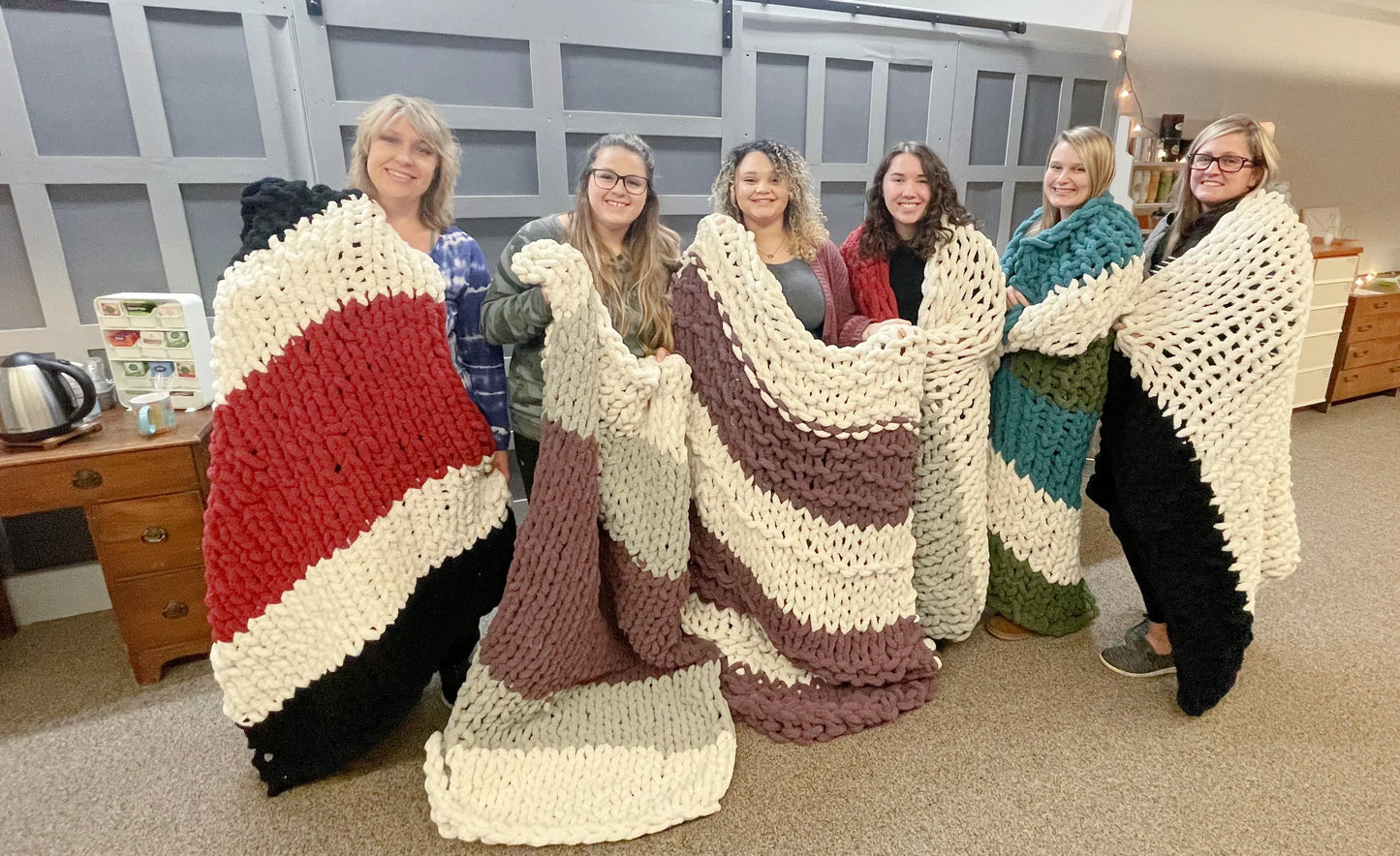 March 21st - Chunky Blanket Workshop!